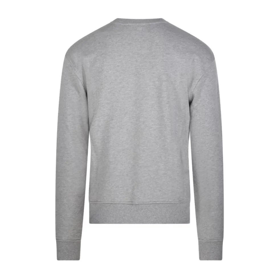 Crewneck Sweatshirt Classic Fit med ADC Strikket Patch