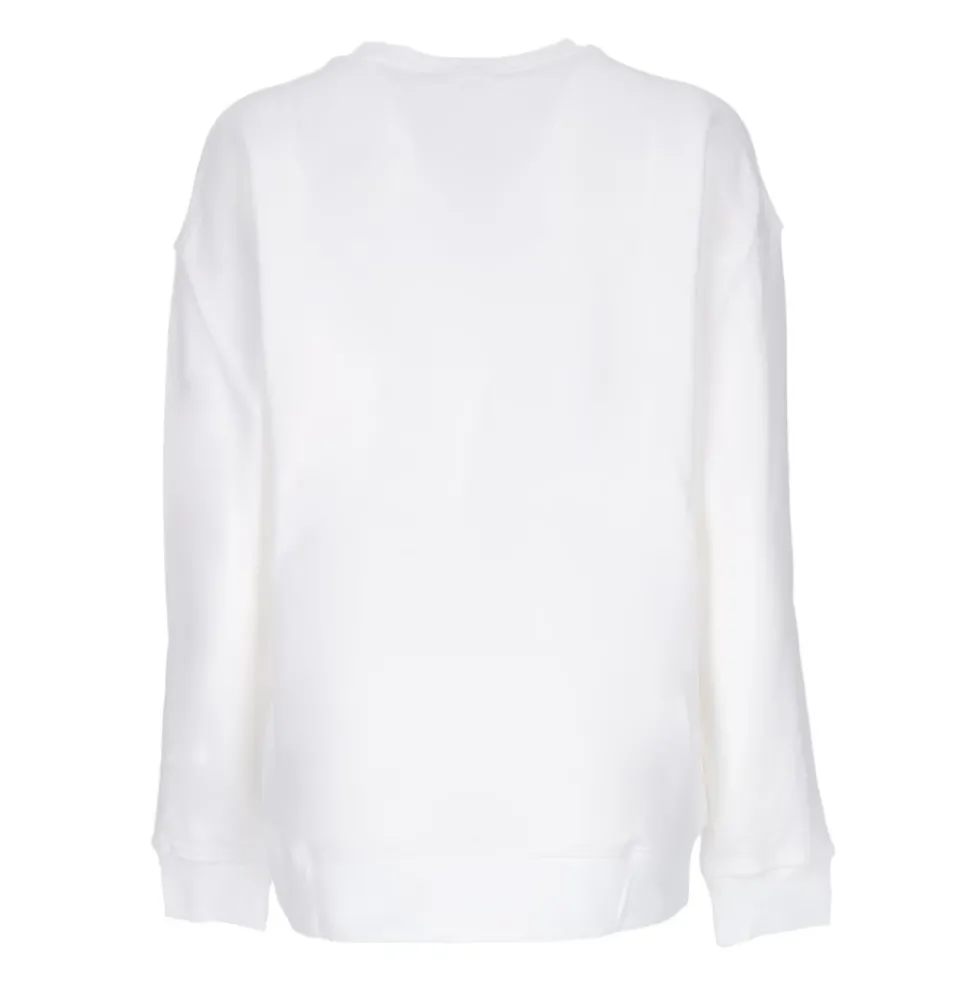 Crewneck Sweatshirt med Trefoil-logo