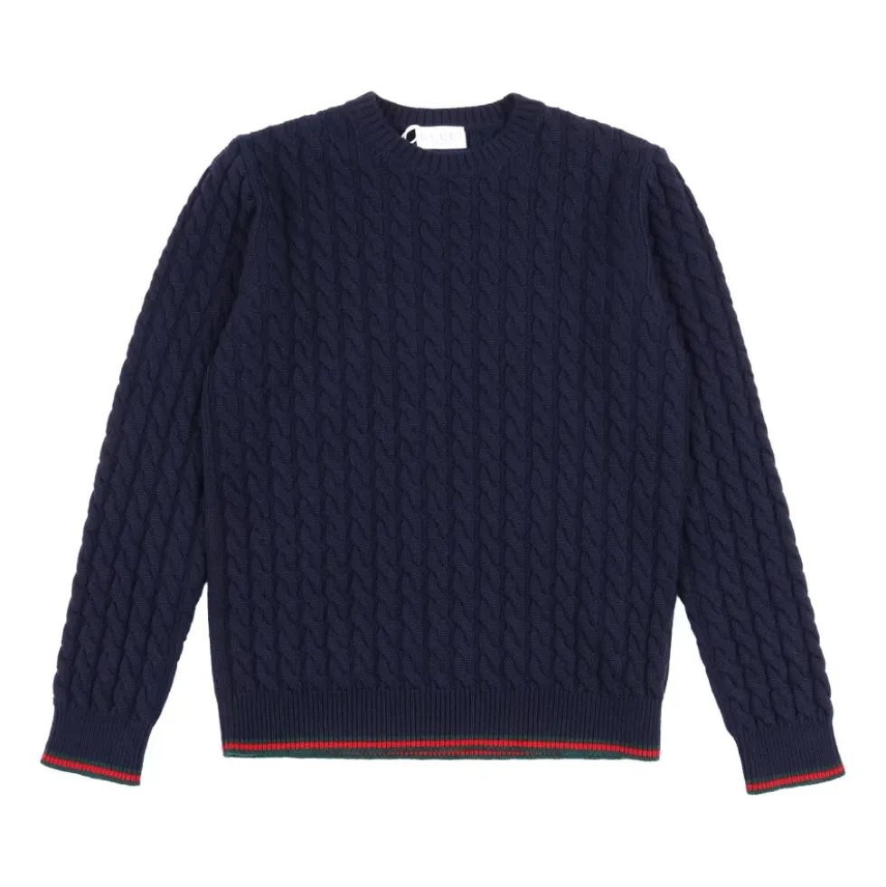 Crewneck Uld Sweater