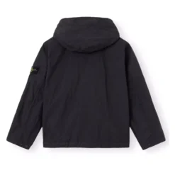 Crinkle Reps Hooded Jacket
