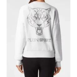 Cropped Sweatshirt LS Glitter