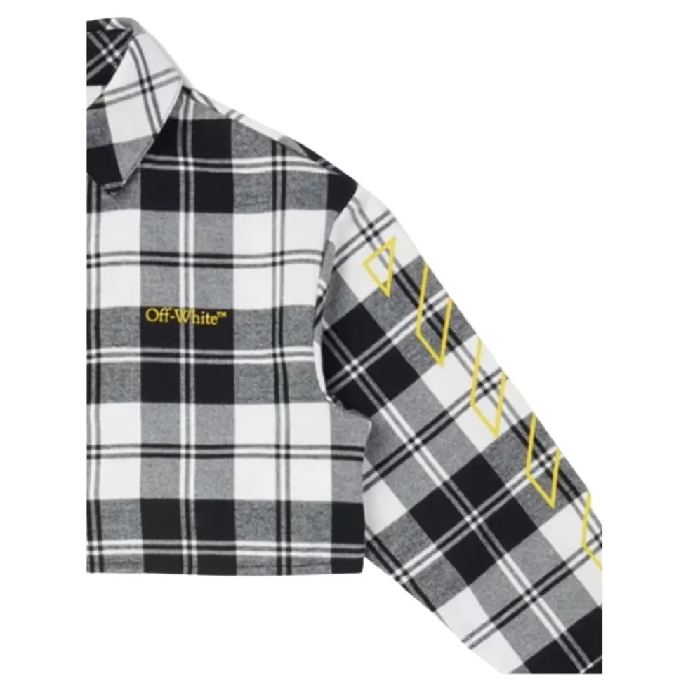 Cropped Ternet Skjorte