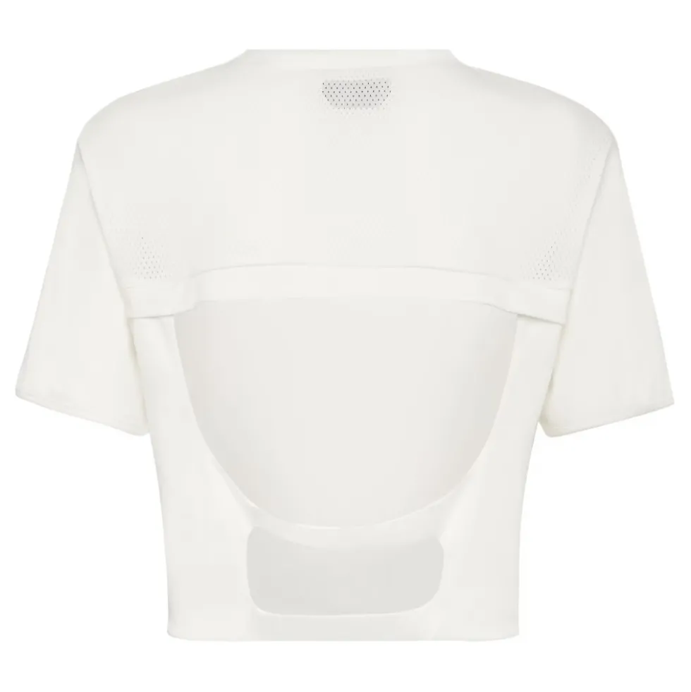 Cropped T-shirt Round Neck SS