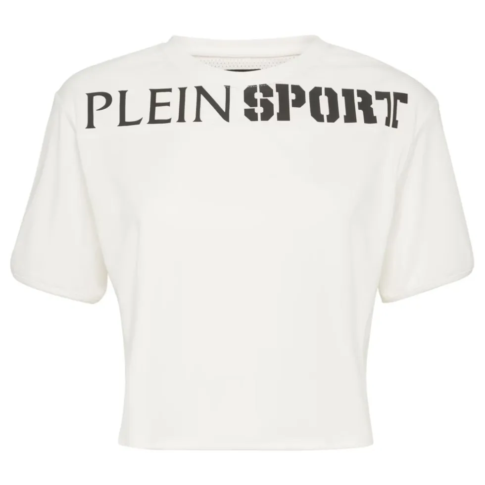 Cropped T-shirt Round Neck SS