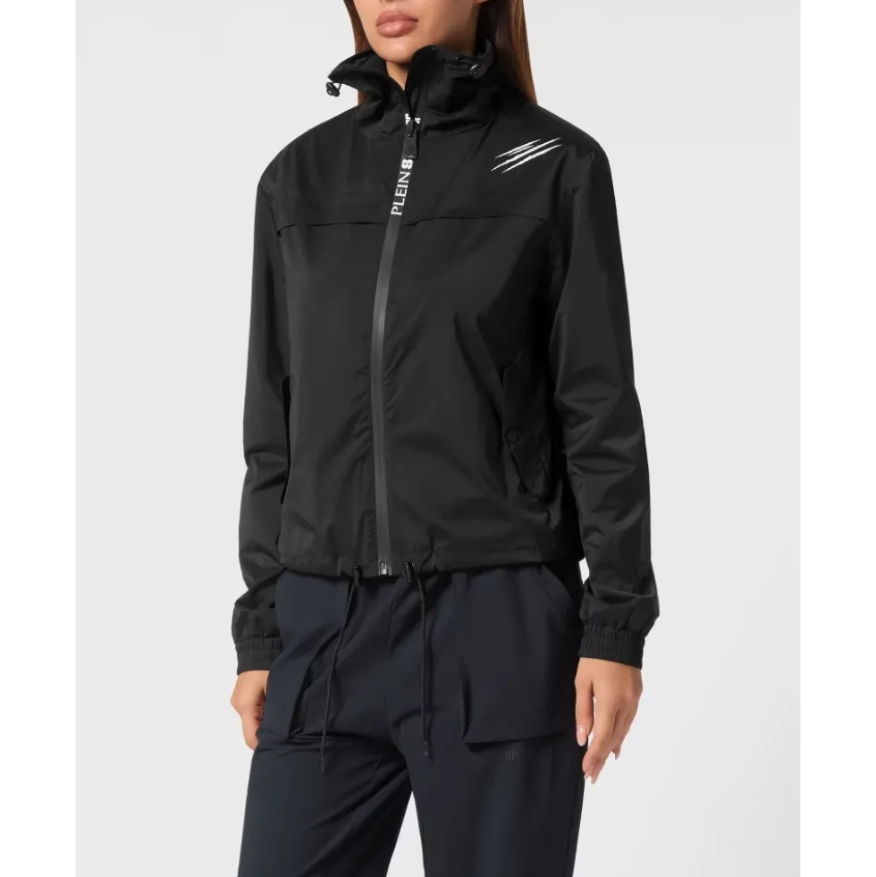Cropped Windbreaker LS Scratch
