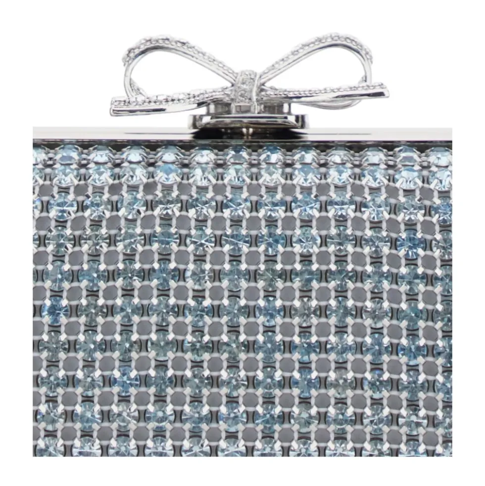 Crystal Chainmail Clutch