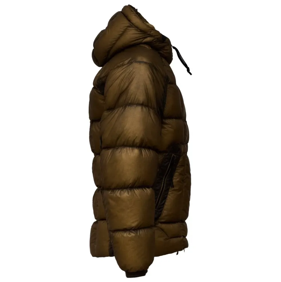 D.D. Shell Hætte Dunjakke