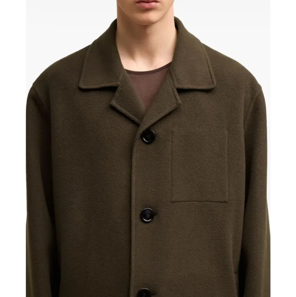 De Coeur Single-Breasted Car Coat