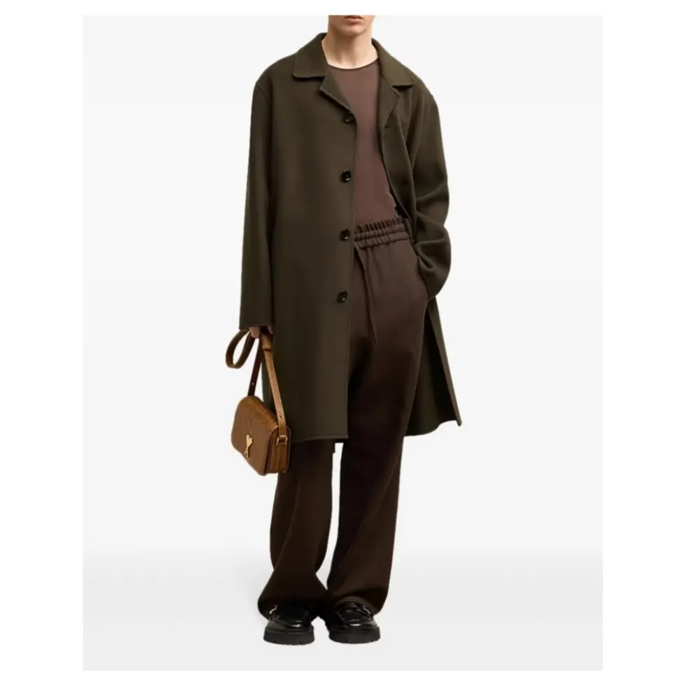 De Coeur Single-Breasted Car Coat