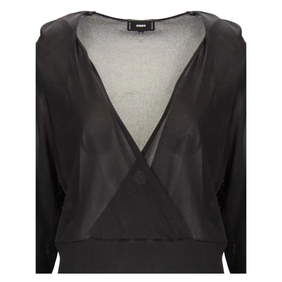 Deep V-neck Sweater