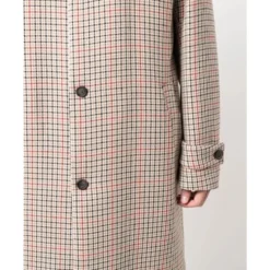 Dejam Houndstooth Coat Knaplukning Logo