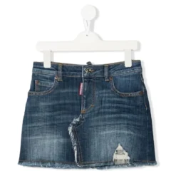 Denim Mini Skirt
