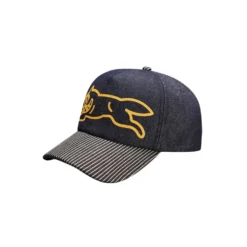 Denim Running Dog Trucker Cap