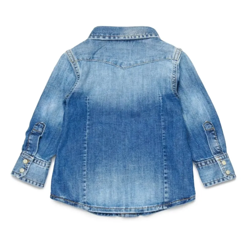 Denim Skjorte