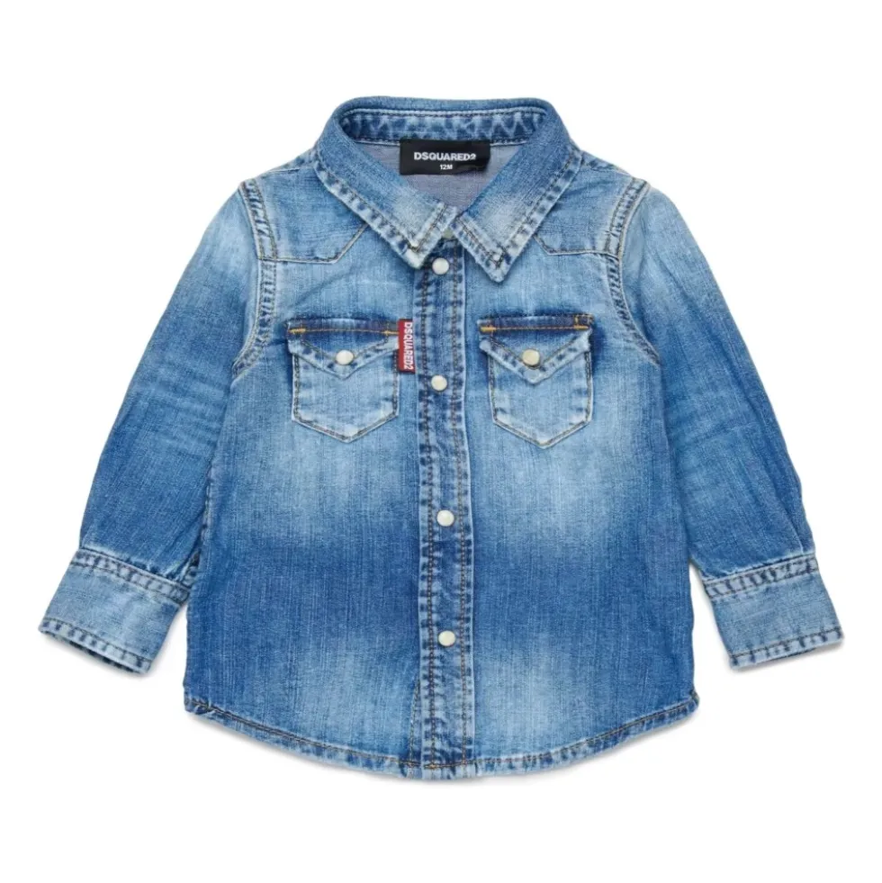 Denim Skjorte