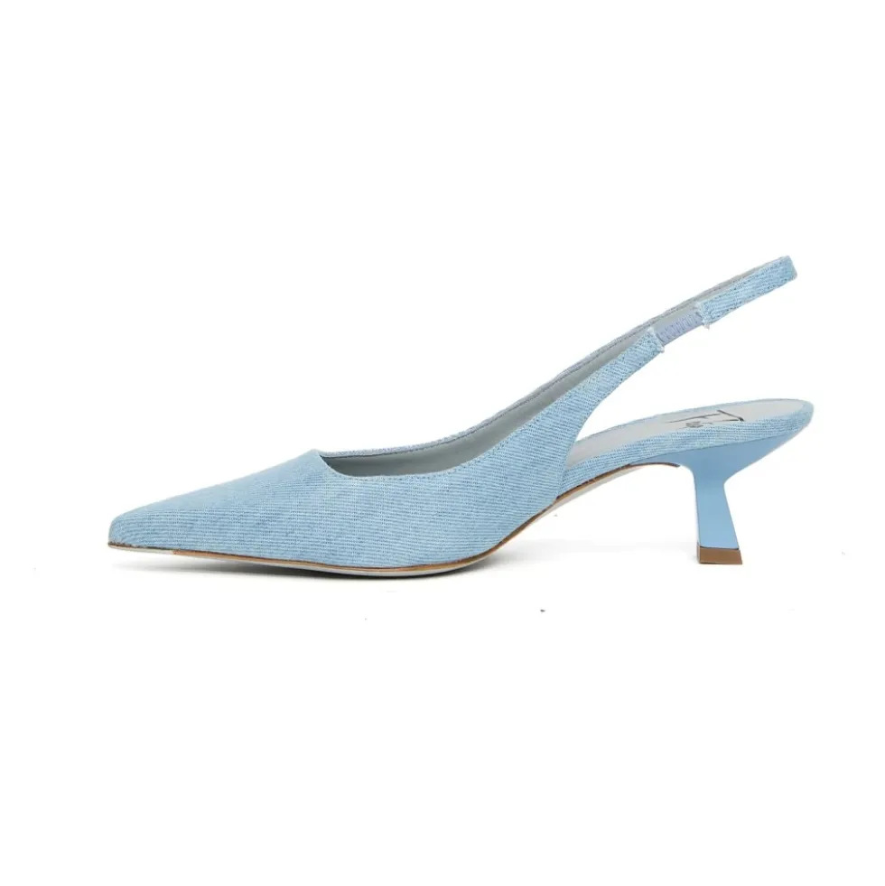 Denim Slingback Arabel Sko