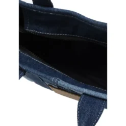 Denim Tote Mini skuldertaske