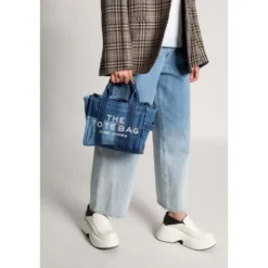 Denim Tote Mini skuldertaske