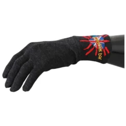 DGLovesLondon Broderede Uldhandsker