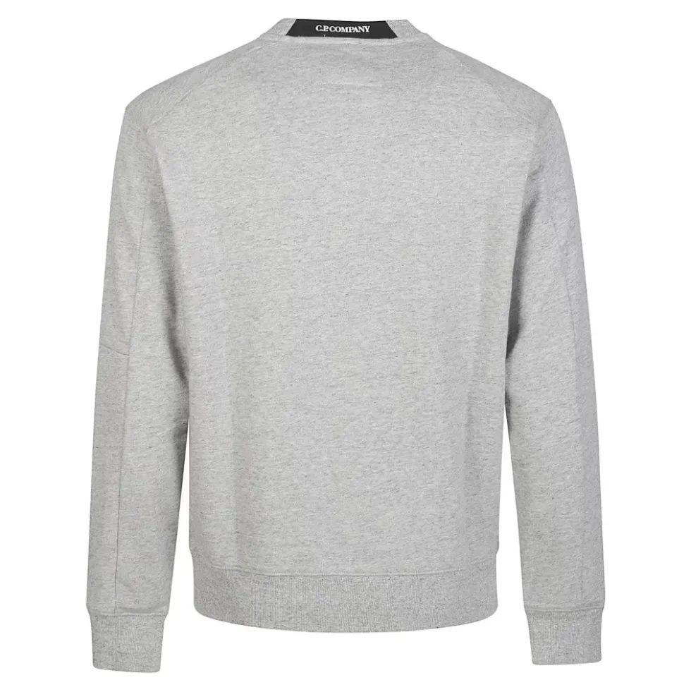 Diagonal Raised Fleece Crewneck Sweatshirt