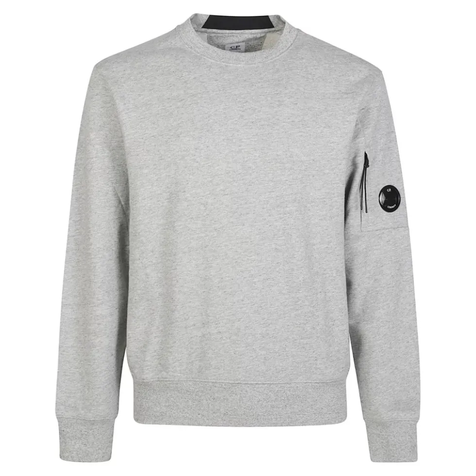 Diagonal Raised Fleece Crewneck Sweatshirt