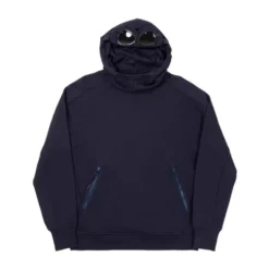 Diagonal Raised Fleece Goggle Hoodie