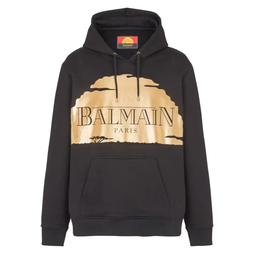 Disney x : The Lion King - Hoodie med tryk Sunset
