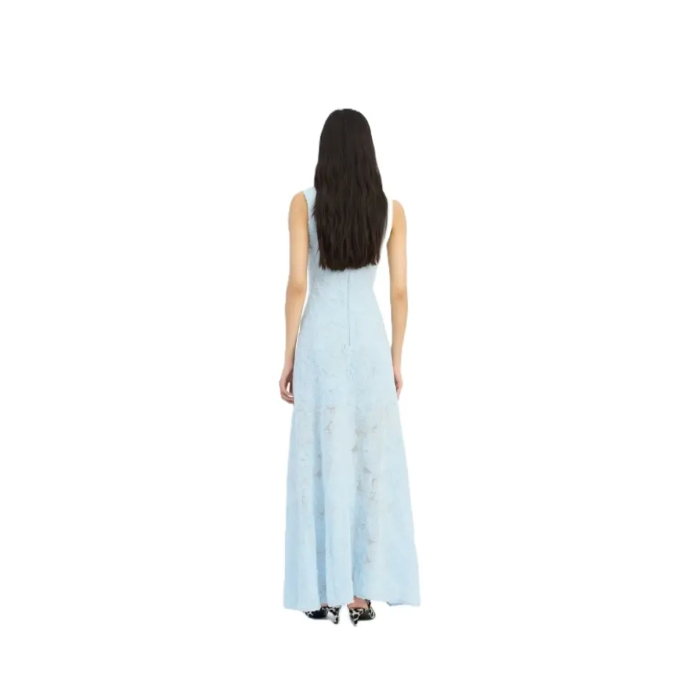3D Mesh Maxi Kjole