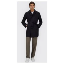 Double-Breasted Trench Coat