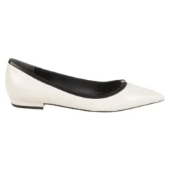 Double T Buckle Pointed Toe Ballerinaer