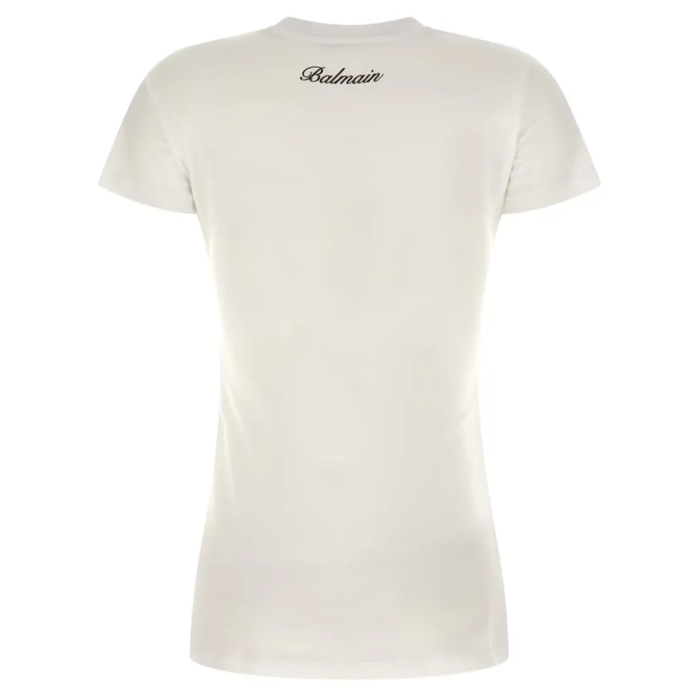 Draperet T-shirt med knapper