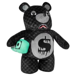 Dripping Sharks in Paris Moneybear Teddy Bear Rygsæk