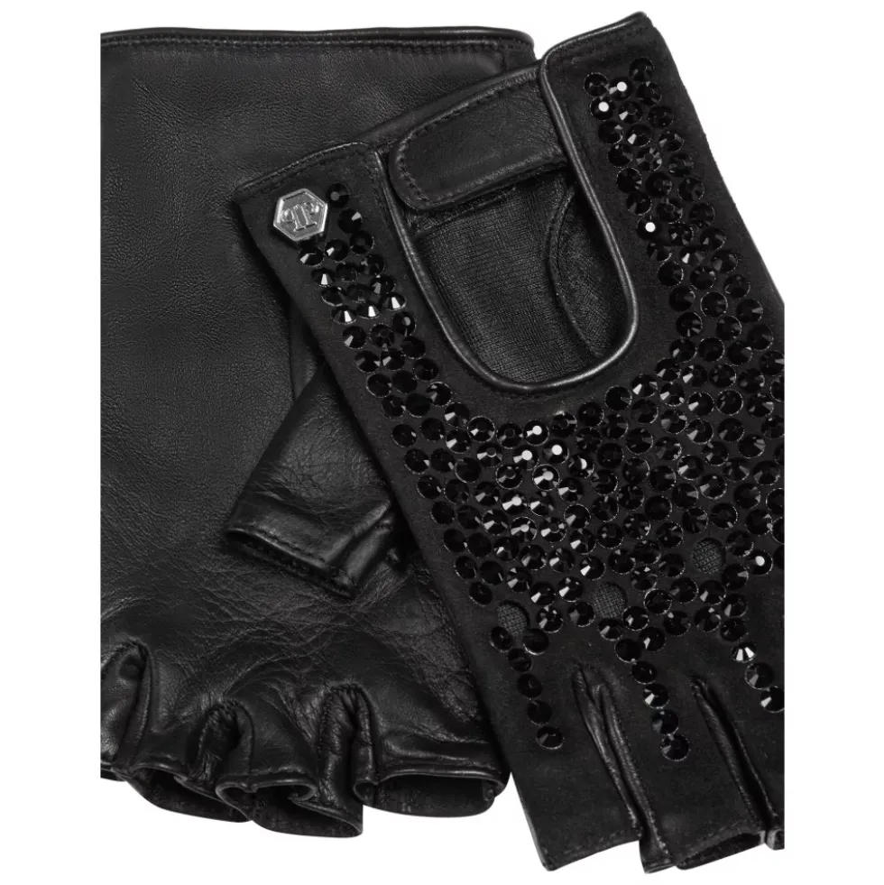 Driver Gloves with Crystals