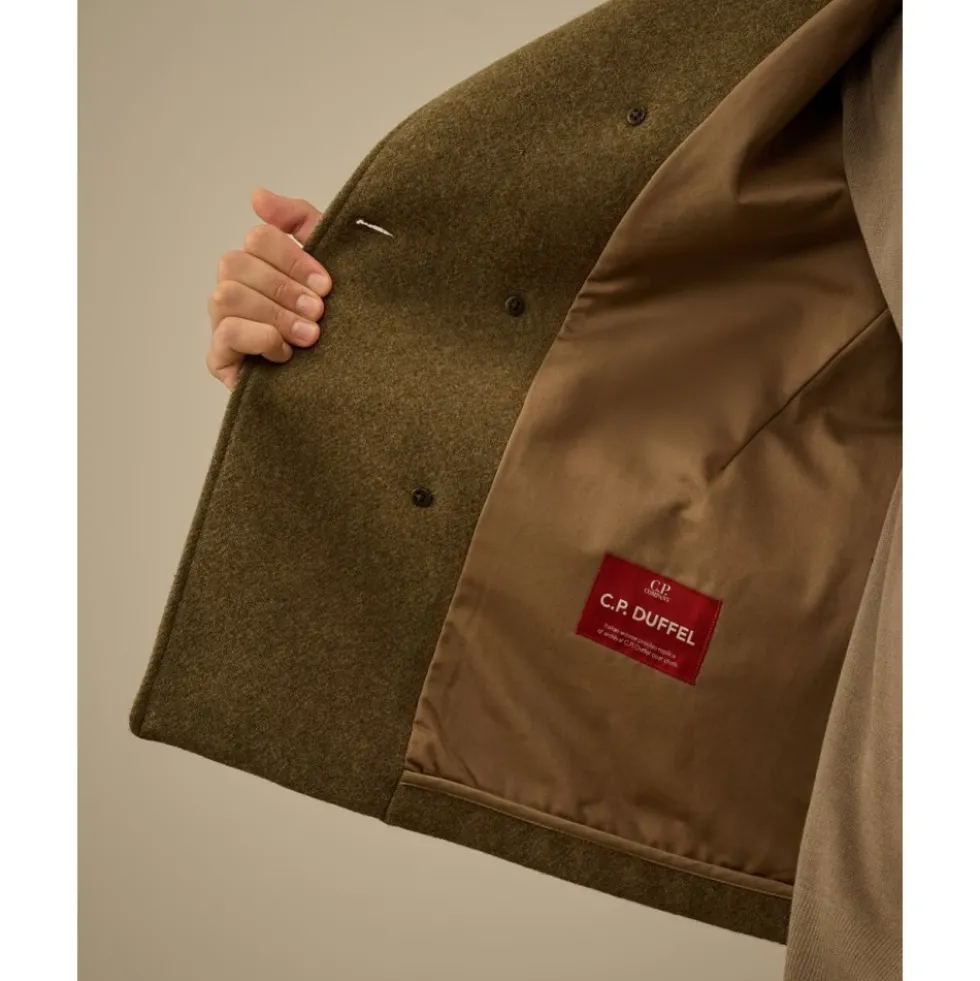 Duffel Peacoat Undergrowth-M