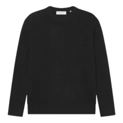 Eddie Wool Rib Crewneck Knit