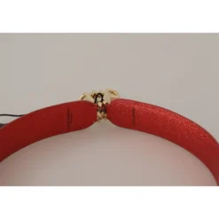 Eksotisk Beige Læder Krystal Strop