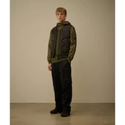 Ekstrafin Merino Uld Blandet Halv Knap Sweater