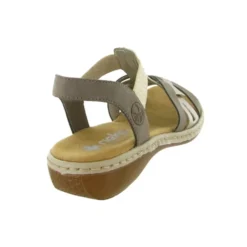 Elastic Strap Sandal