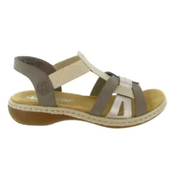Elastic Strap Sandal