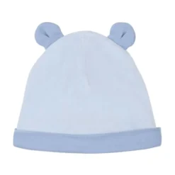 Elefantprint Beanie og Bib Sæt