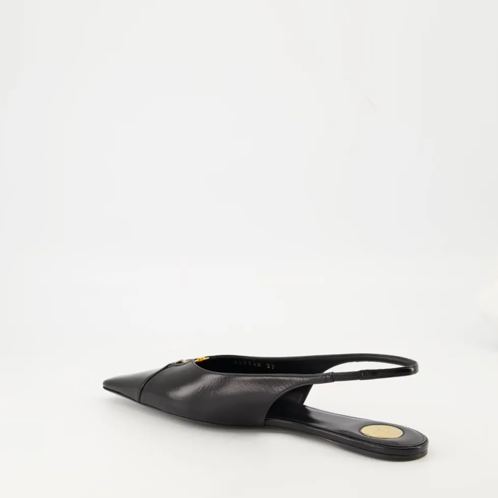 Elegant Babylone Slingbacks Sko