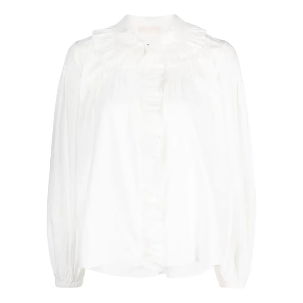 Elegant Beige Bluse
