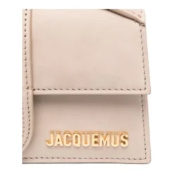 Elegant Beige Tasker med Guld Logo