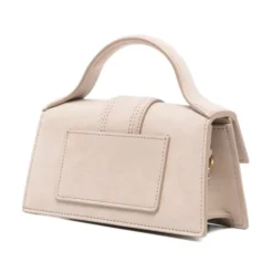 Elegant Beige Tasker med Guld Logo