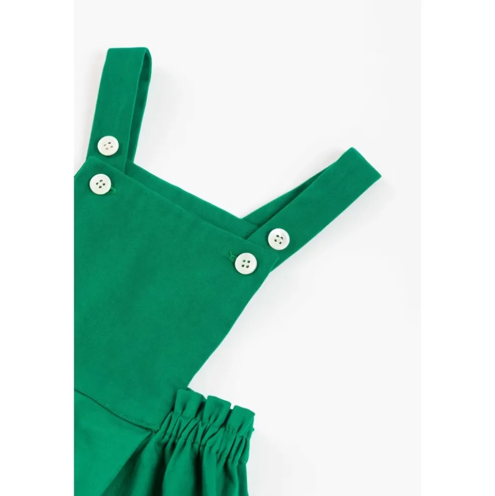 Elegant Bomulds Dungaree Nederdel