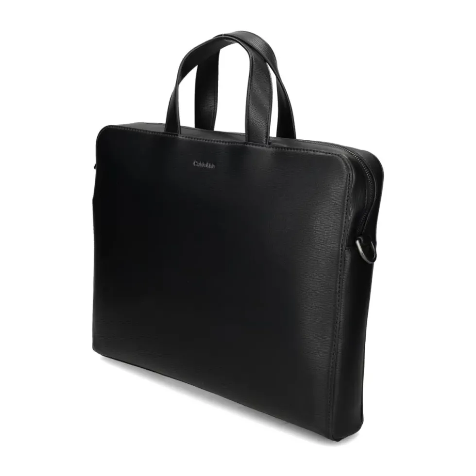 Emblem Logo Slim Commuter Bag