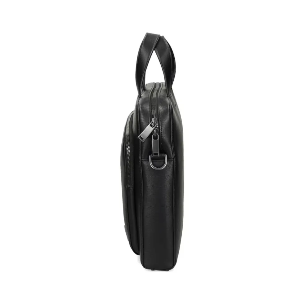 Emblem Logo Slim Commuter Bag