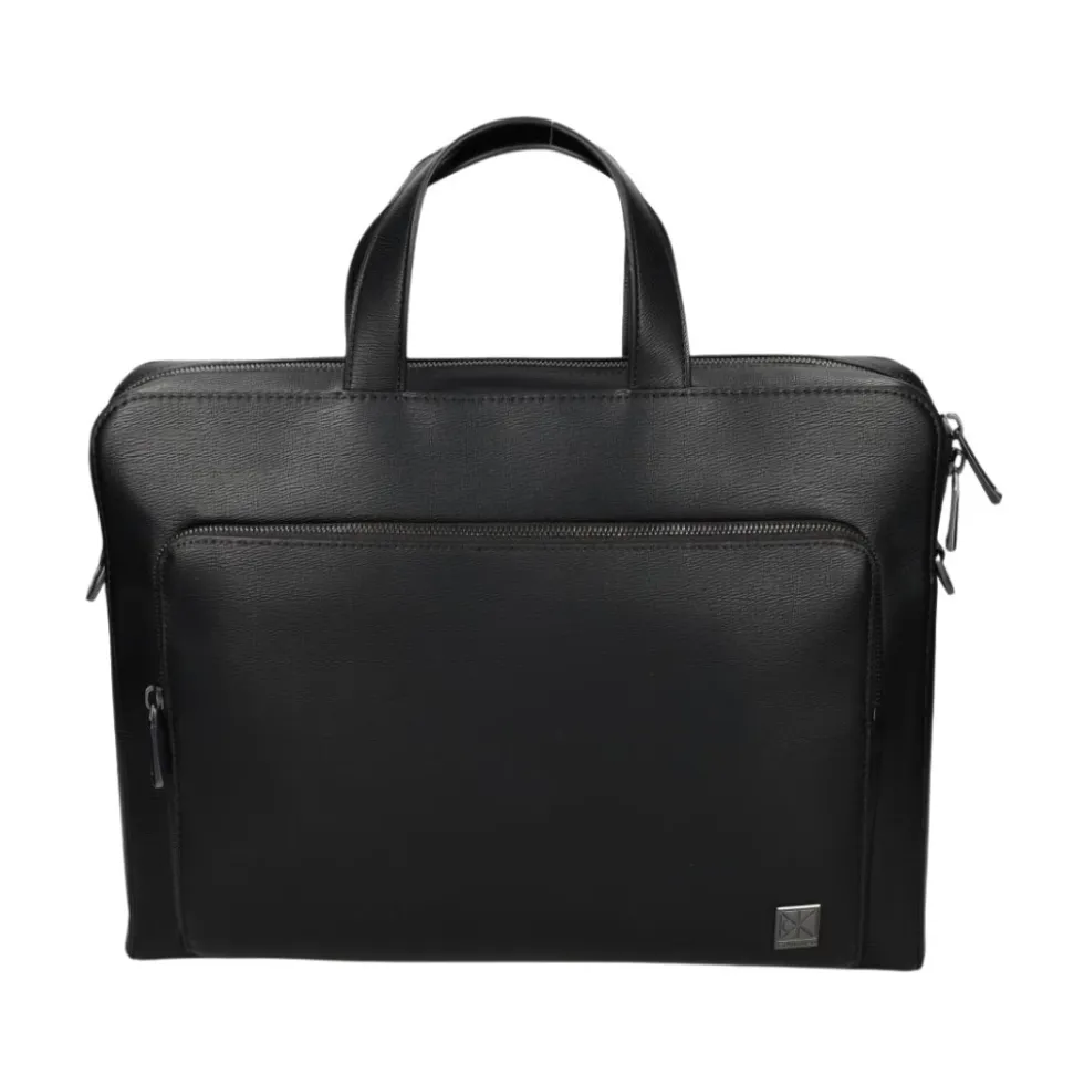 Emblem Logo Slim Commuter Bag