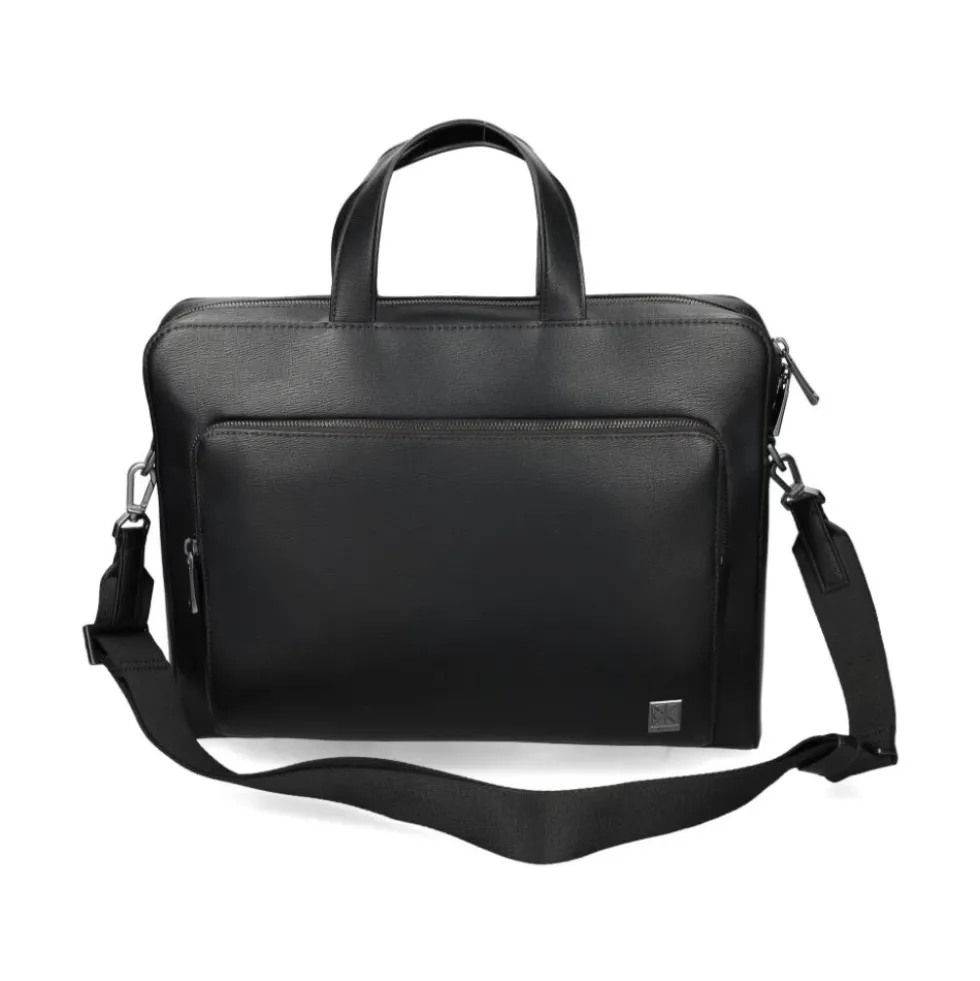 Emblem Logo Slim Commuter Bag