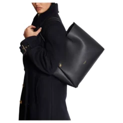Emblème Læder Tote Bag